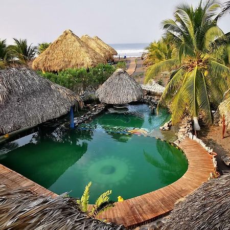 Eco-Hotel Playa Quilombo Las Lisas Exteriör bild