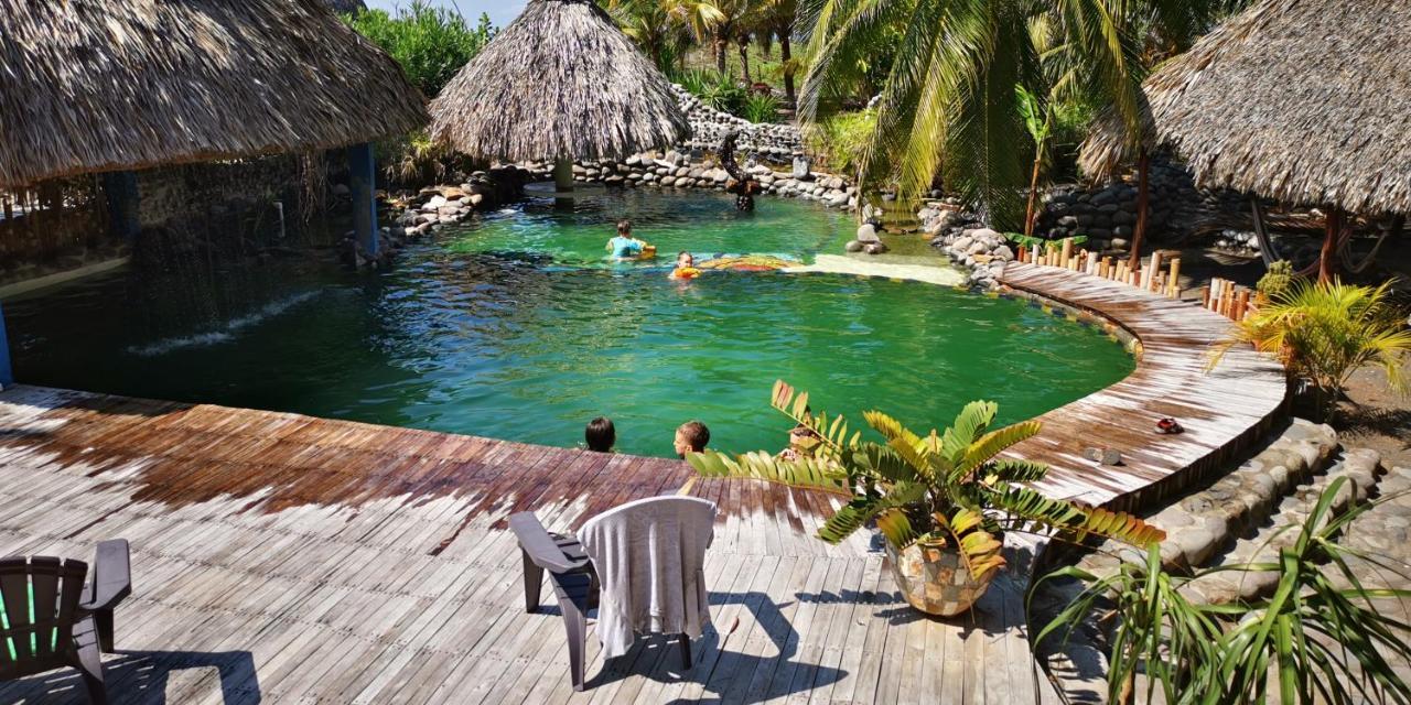 Eco-Hotel Playa Quilombo Las Lisas Exteriör bild