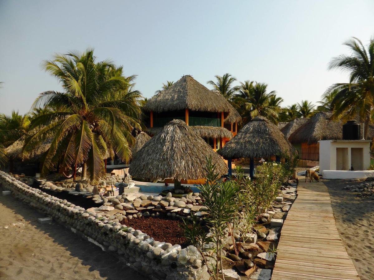 Eco-Hotel Playa Quilombo Las Lisas Exteriör bild