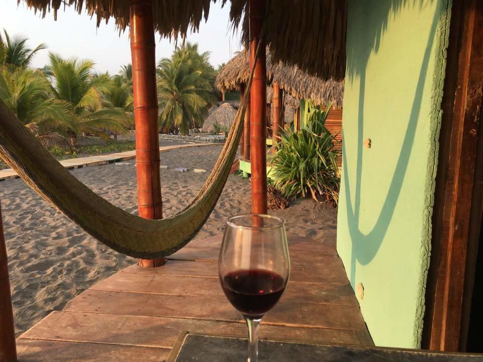 Eco-Hotel Playa Quilombo Las Lisas Exteriör bild
